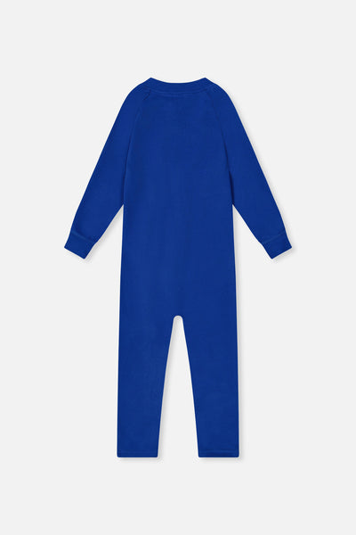One Piece Thermal Underwear Royal Blue - J10Y700_04690
