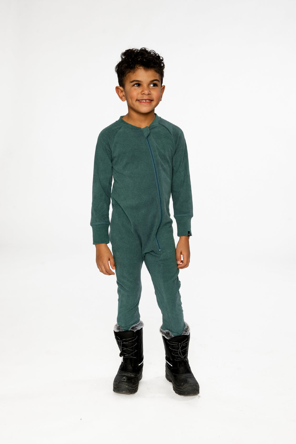 One Piece Thermal Underwear Sage Green - J10Y700_04760