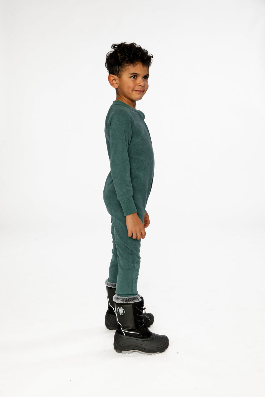 One Piece Thermal Underwear Sage Green - J10Y700_04760