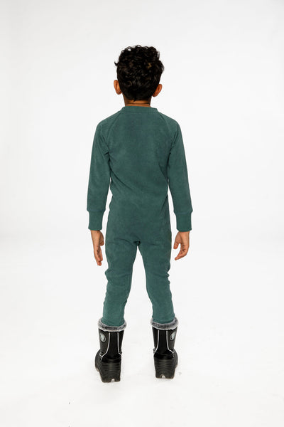 One Piece Thermal Underwear Sage Green - J10Y700_04760