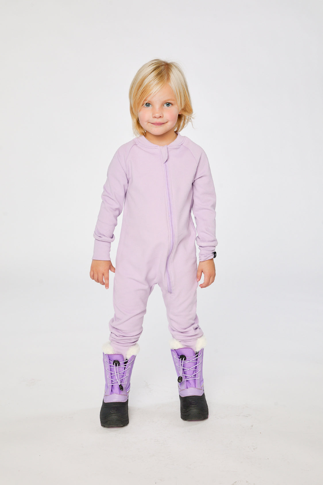 One Piece Thermal Underwear Lavender - J10Y700_05640
