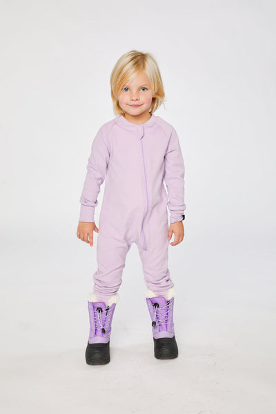 One Piece Thermal Underwear Lavender - J10Y700_05640