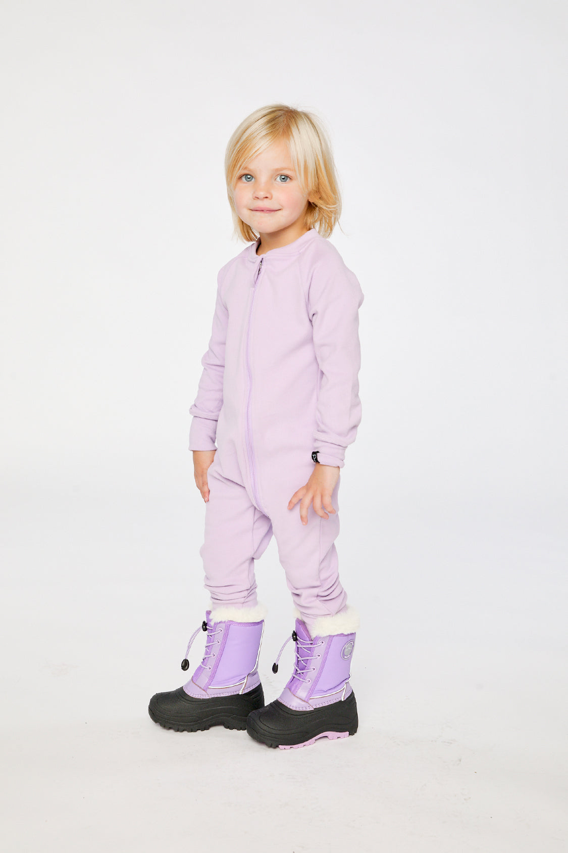 One Piece Thermal Underwear Lavender - J10Y700_05640