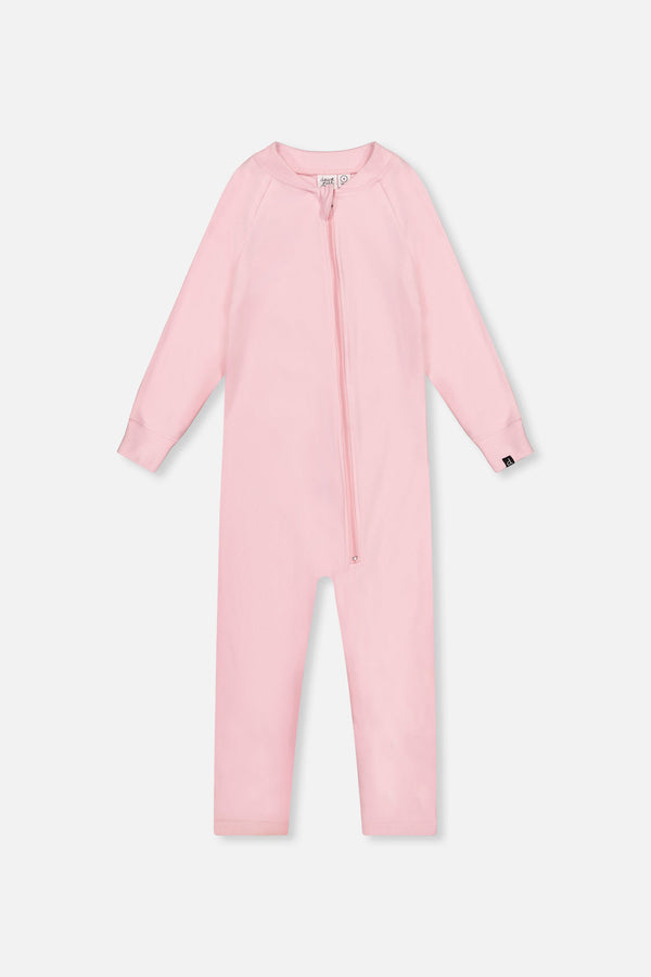 One Piece Thermal Underwear Pale Pink - J10Y700_06060