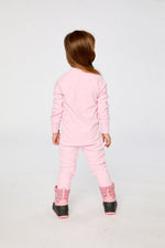 One Piece Thermal Underwear Pale Pink - J10Y700_06060