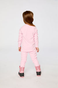 One Piece Thermal Underwear Pale Pink - J10Y700_06060