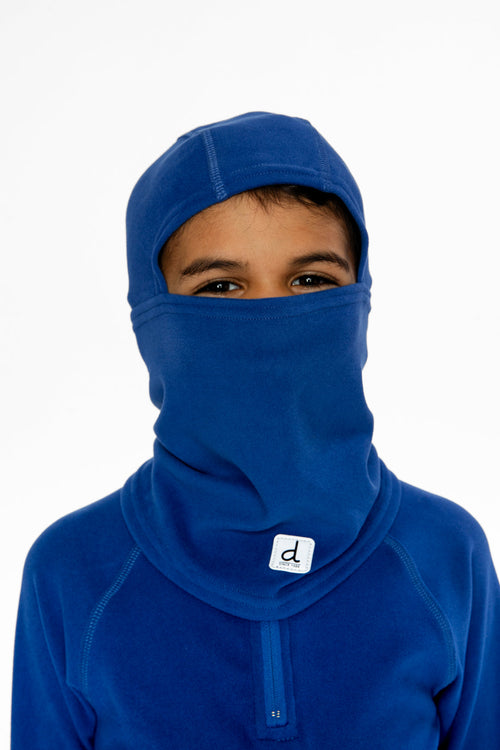 Brushed Jersey Balaclava Royal Blue - J10YBAL_04690