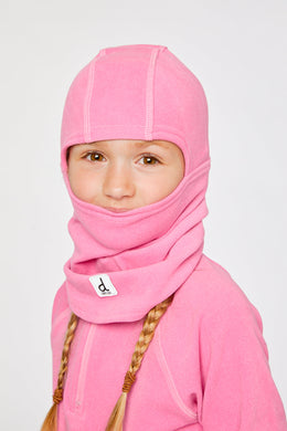 Brushed Jersey Balaclava Pink - J10YBAL_06240