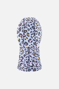Brushed Jersey Balaclava Blue Leopard Print - J10YBAL_1J027