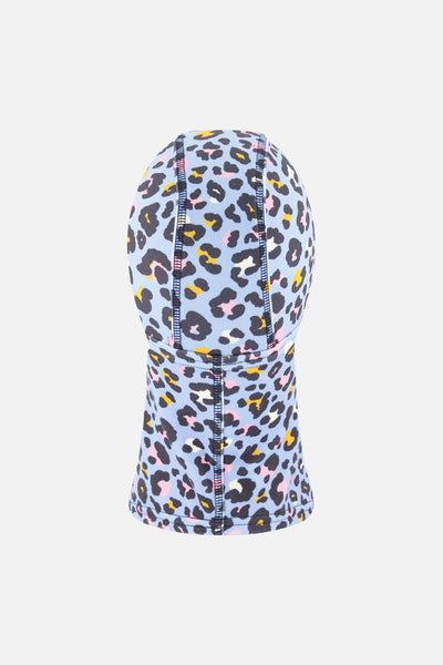 Brushed Jersey Balaclava Blue Leopard Print - J10YBAL_1J027