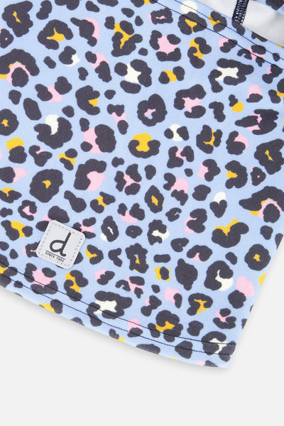 Brushed Jersey Balaclava Blue Leopard Print - J10YBAL_1J027
