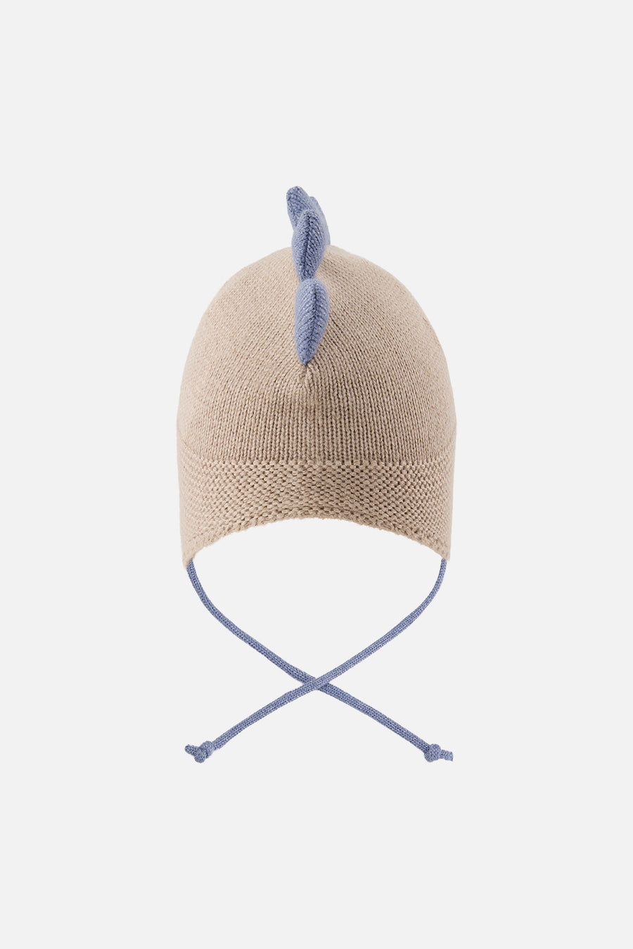 Baby Dino Winter Peruvian Knit Hat Light Taupe - J10ZA08_01870