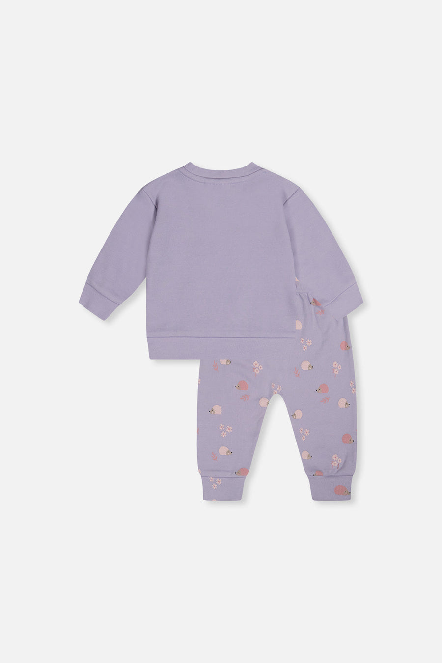 Organic Cotton Pants And Top Set Violet - J20A11_05007