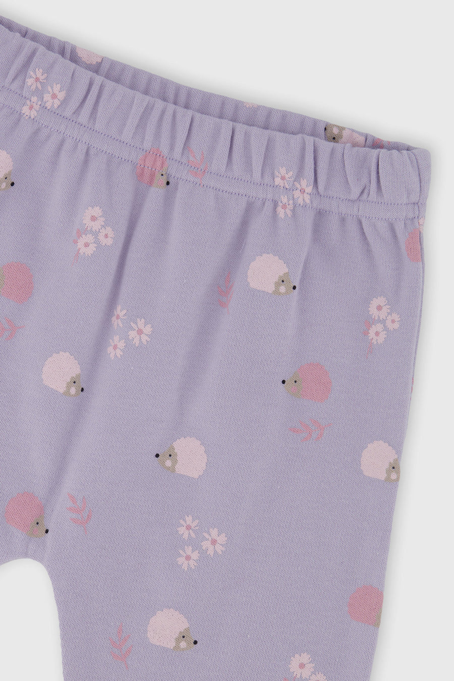 Organic Cotton Pants And Top Set Violet - J20A11_05007