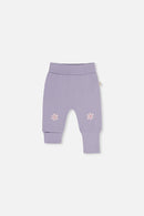 Organic Cotton Evolutive Pants Violet - J20A20_05007