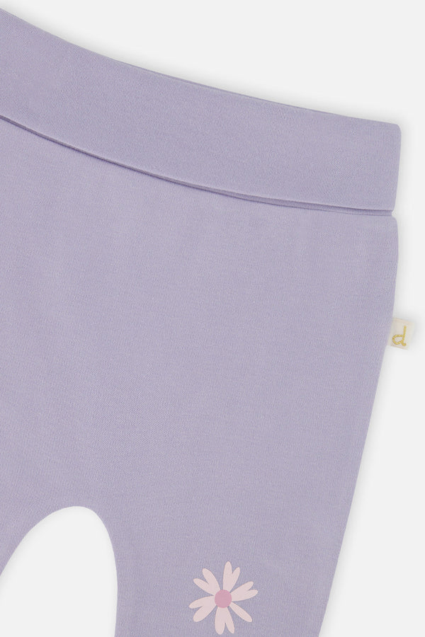 Organic Cotton Evolutive Pants Violet - J20A20_05007