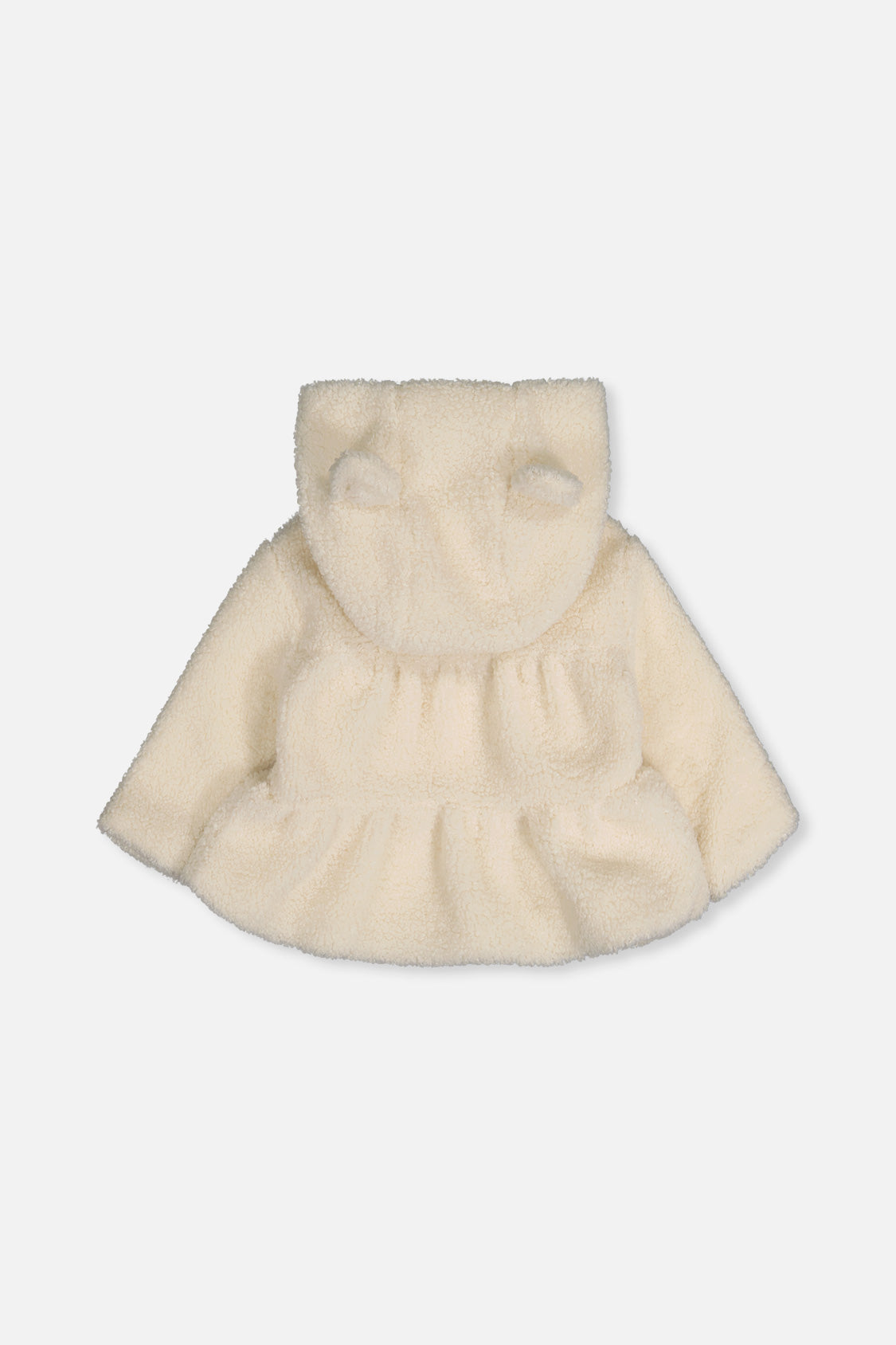 Hooded Zip Sherpa Jacket Off-White - J20A30_01010