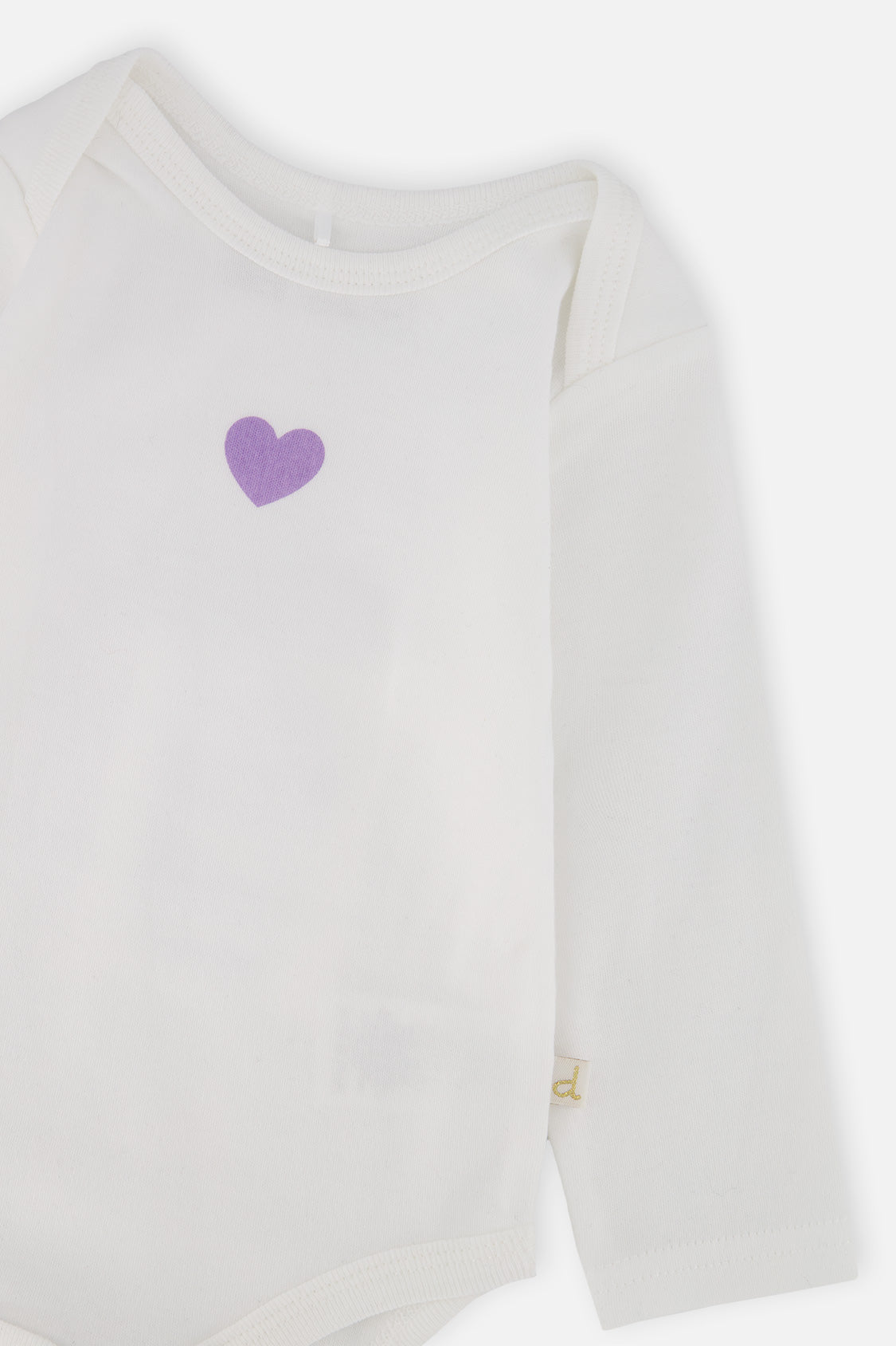 Organic Cotton Onesie Off-White - J20A70_01010