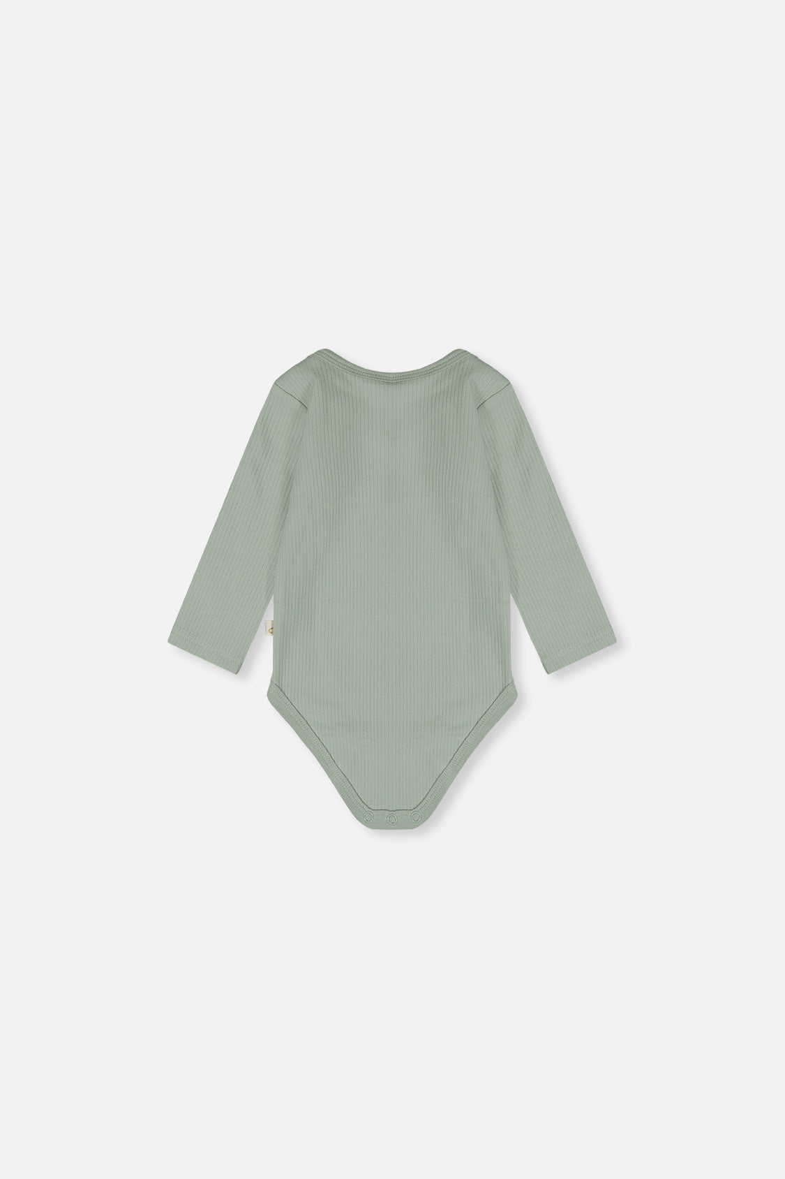 Organic Cotton Onesie Greyish Green - J20A70_03009