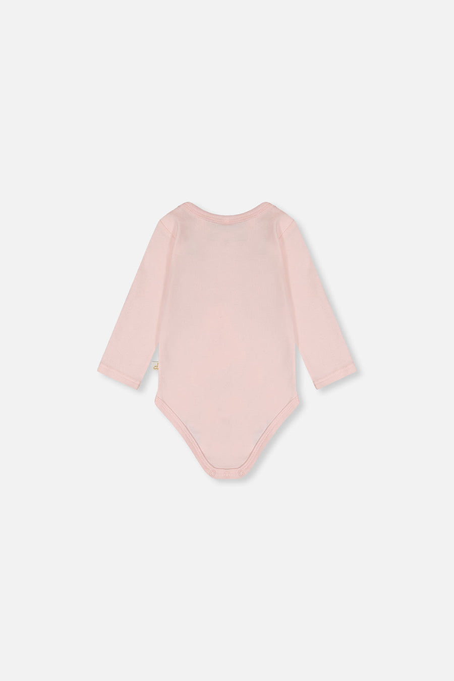 Organic Cotton Onesie Very Pale Pink - J20A70_06008