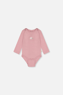 Organic Cotton Onesie Dusty Pink - J20A70_06170