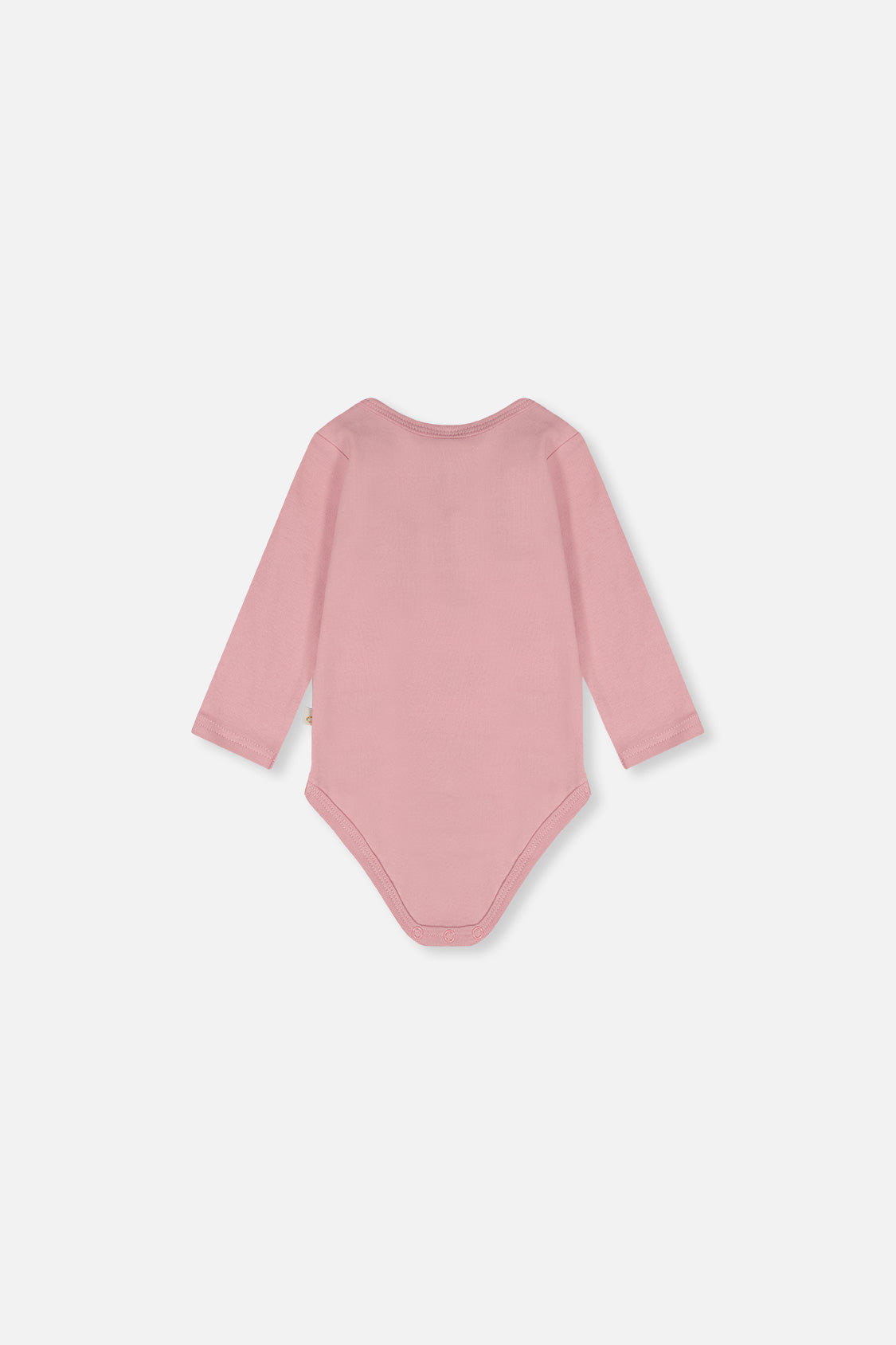 Organic Cotton Onesie Dusty Pink - J20A70_06170