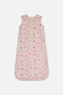 Organic Cotton Sleep Sack Pink Printed Flowers - J20ASB_2J235