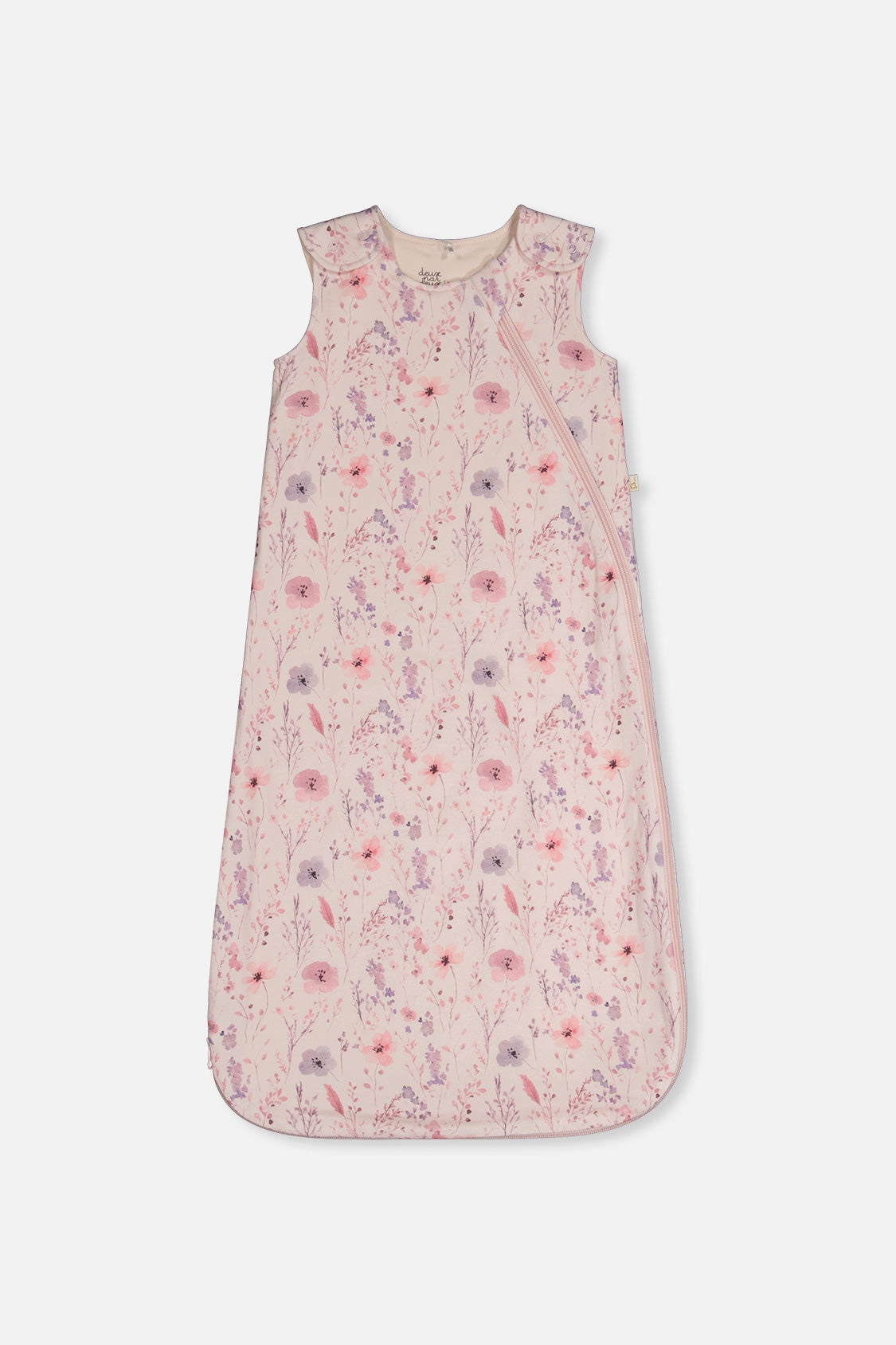 Organic Cotton Sleep Sack Pink Printed Flowers - J20ASB_2J235