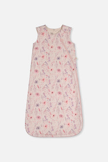 Organic Cotton Sleep Sack Pink Printed Flowers - J20ASB_2J235