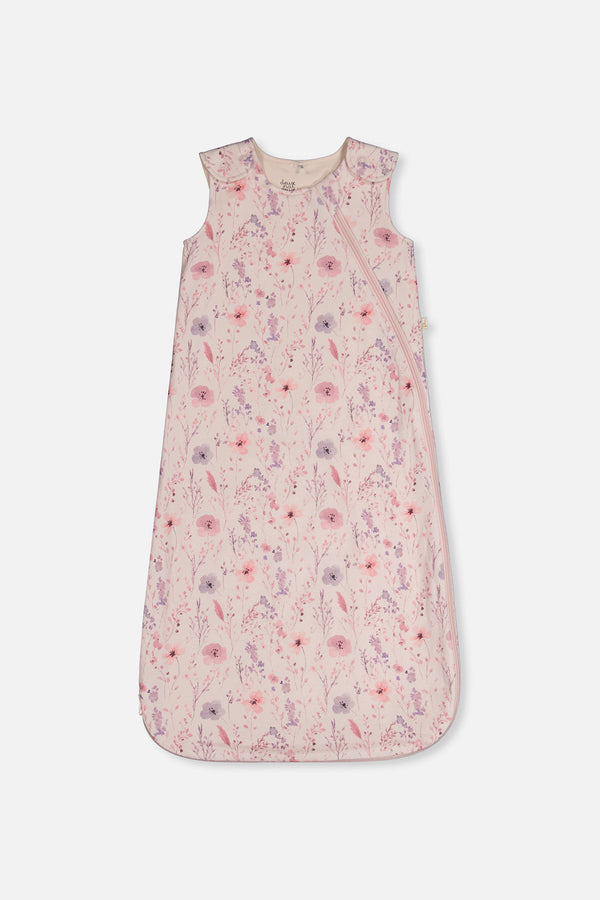 Organic Cotton Sleep Sack Pink Printed Flowers - J20ASB_2J235