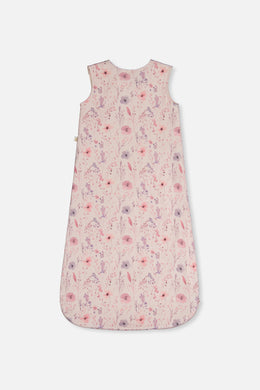 Organic Cotton Sleep Sack Pink Printed Flowers - J20ASB_2J235