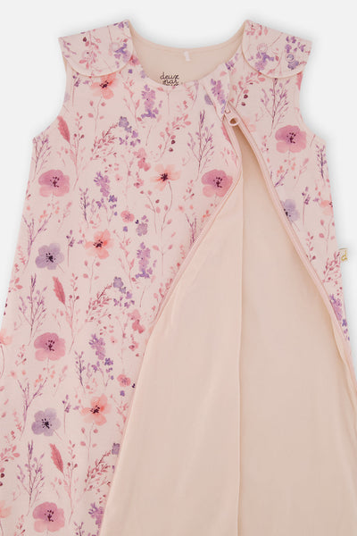 Organic Cotton Sleep Sack Pink Printed Flowers - J20ASB_2J235
