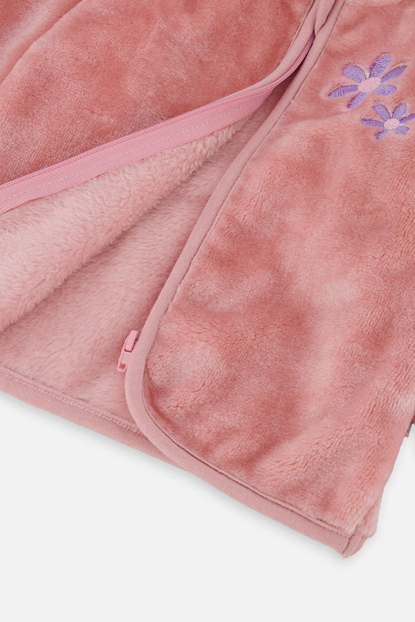 Plush Jacket Dusty Pink - J20B30_06170