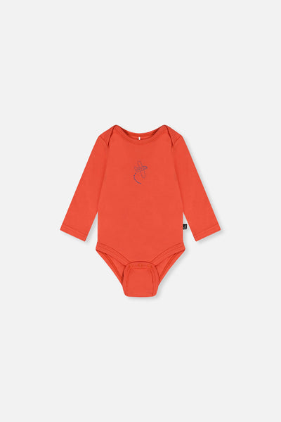 Organic Cotton Onesie Coral - J20C70_08370