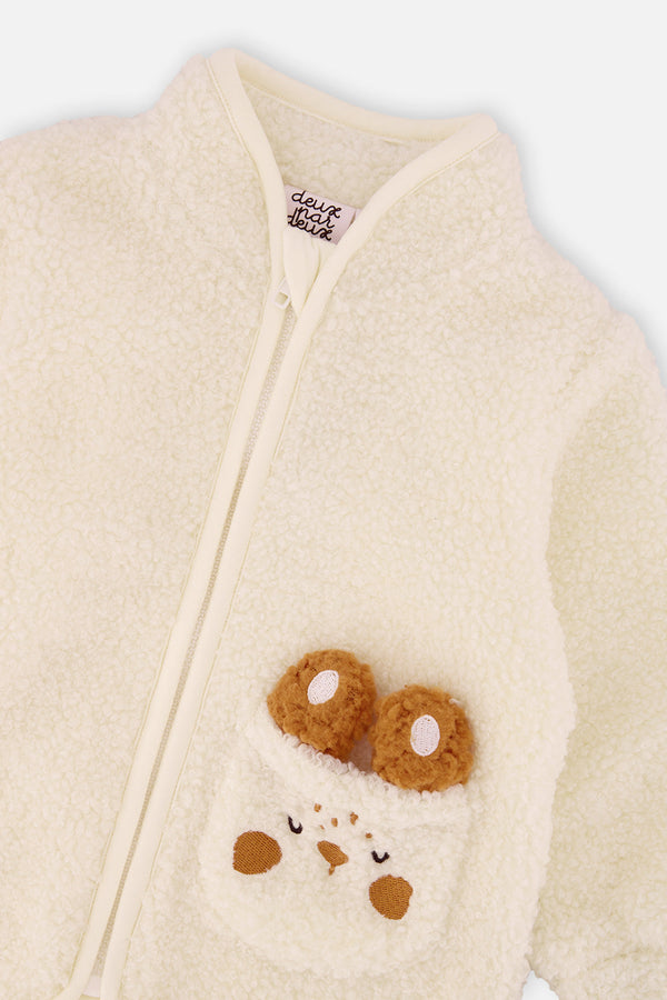 Sherpa Jacket Off-White - J20D30_01010