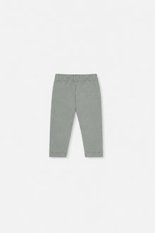 Legging vert sauge en coton biologique pour bébé