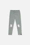 Organic Cotton Leggings Sage Green