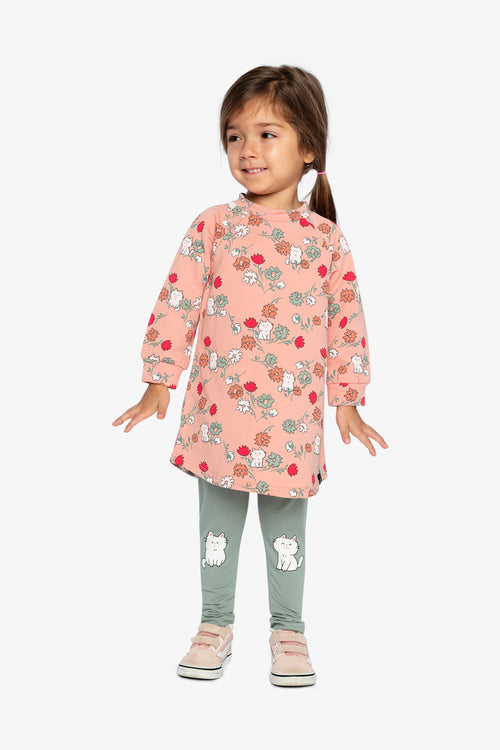 Organic Cotton Leggings Sage Green