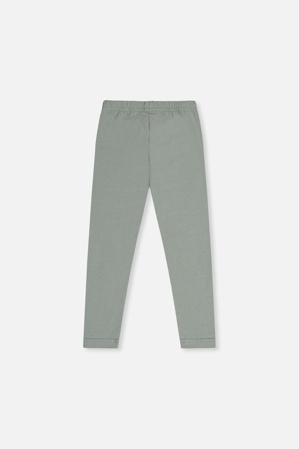Organic Cotton Leggings Sage Green