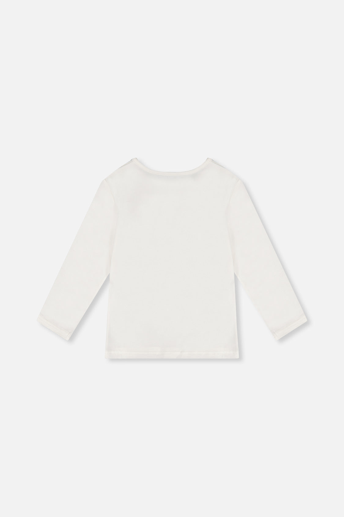Organic Cotton Long Sleeve T-Shirt Off-White