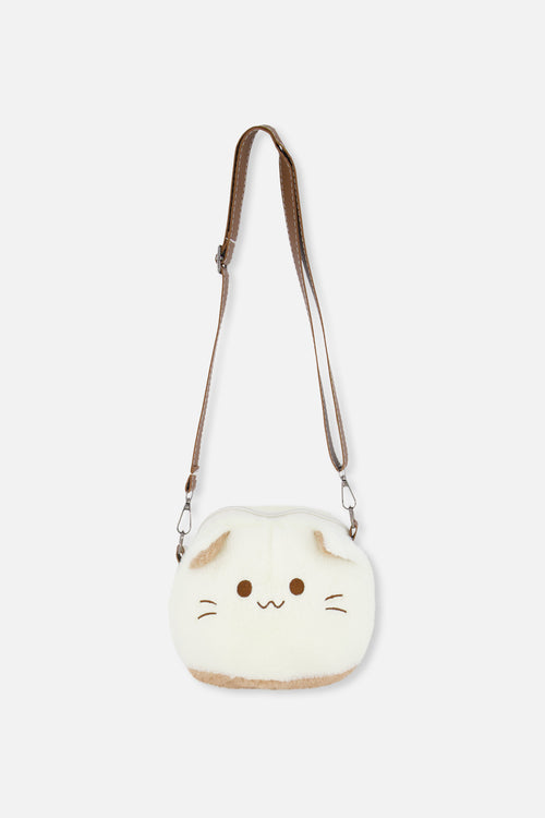 Katzen-Tasche Off-White