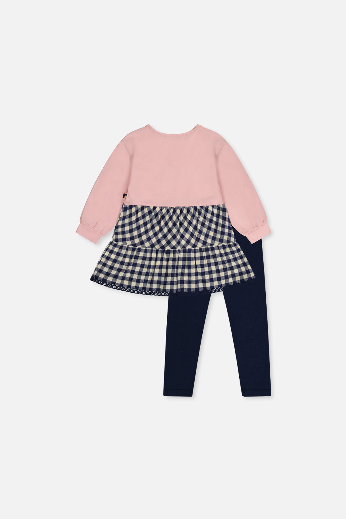 Baby Tunic And Leggings Set Pale Dusty Pink