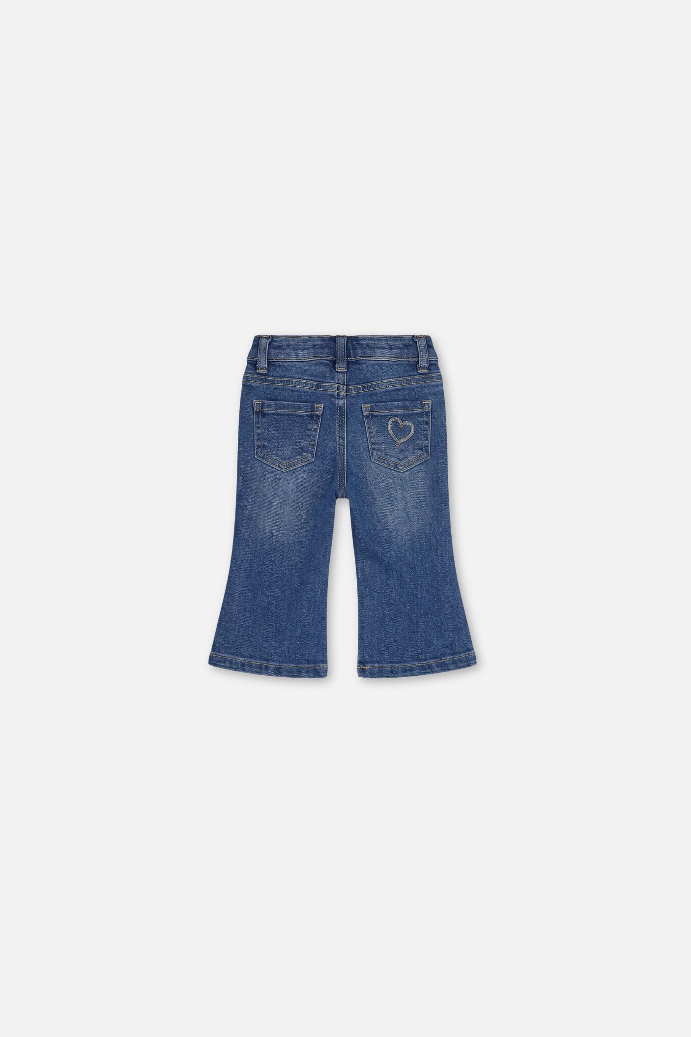 Baby-Stiefelhose Jeans Marineblau Denim