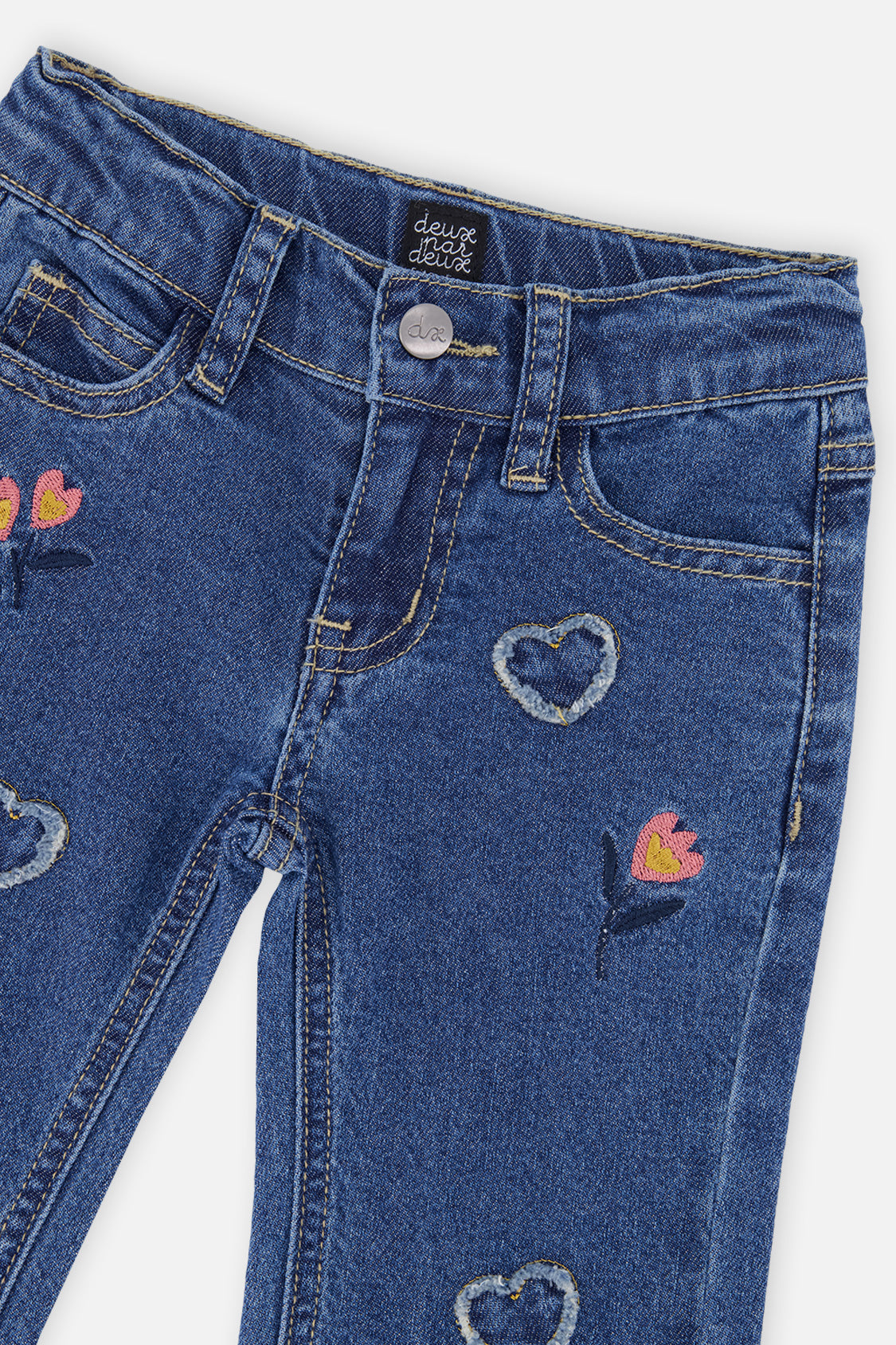 Baby-Stiefelhose Jeans Marineblau Denim