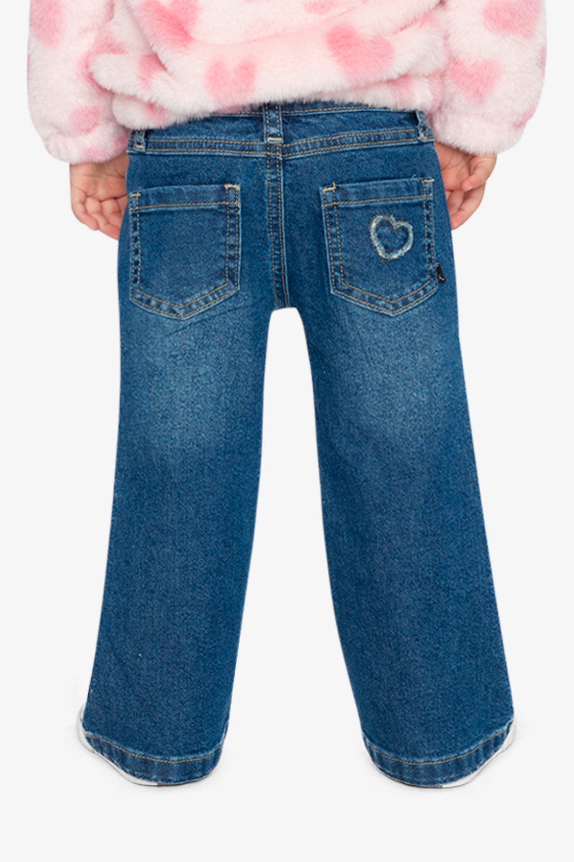 Bootcut-Jeans Navyblauer Denim
