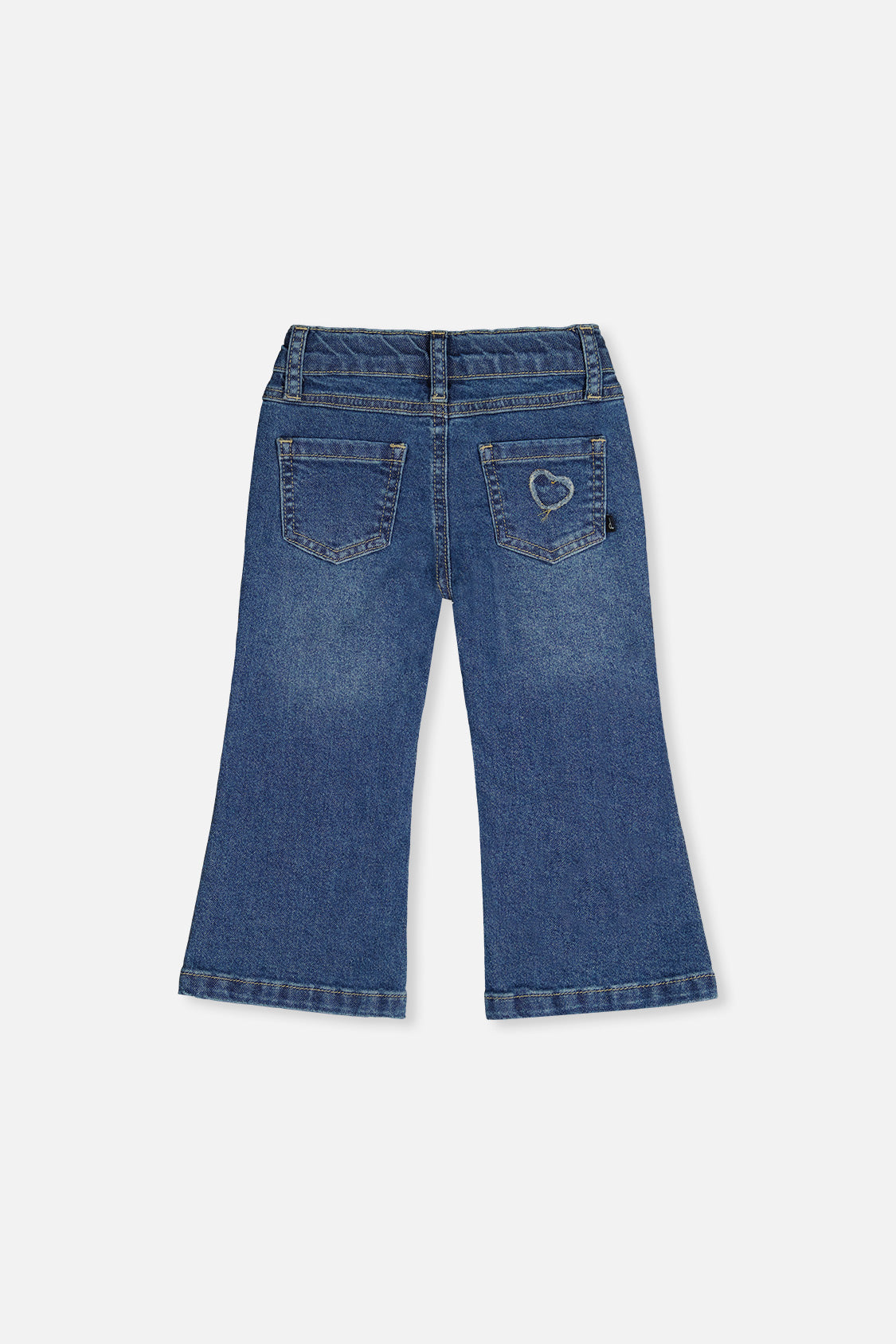 Bootcut-Jeans Navyblauer Denim