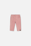 Baby Stretch Velour Treggings Pale Dusty Pink