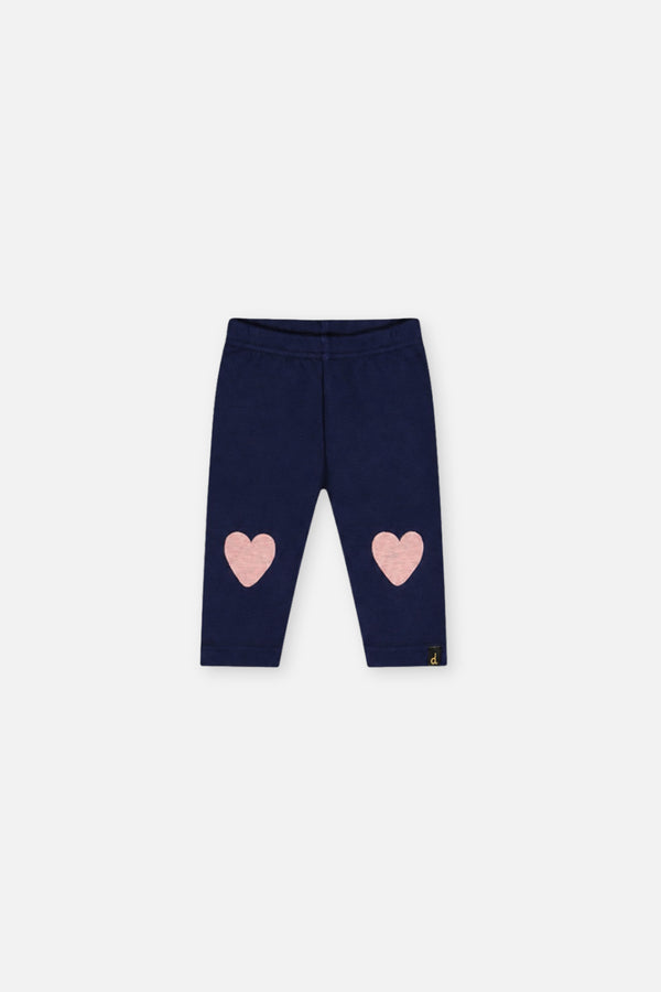 Baby-Leggings in Königsblau und Pink