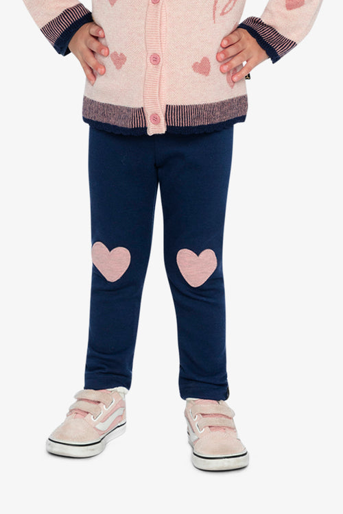 Leggings in Königsblau und Pink