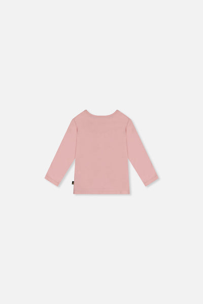 Baby Organic Cotton T-Shirt Pale Dusty Pink